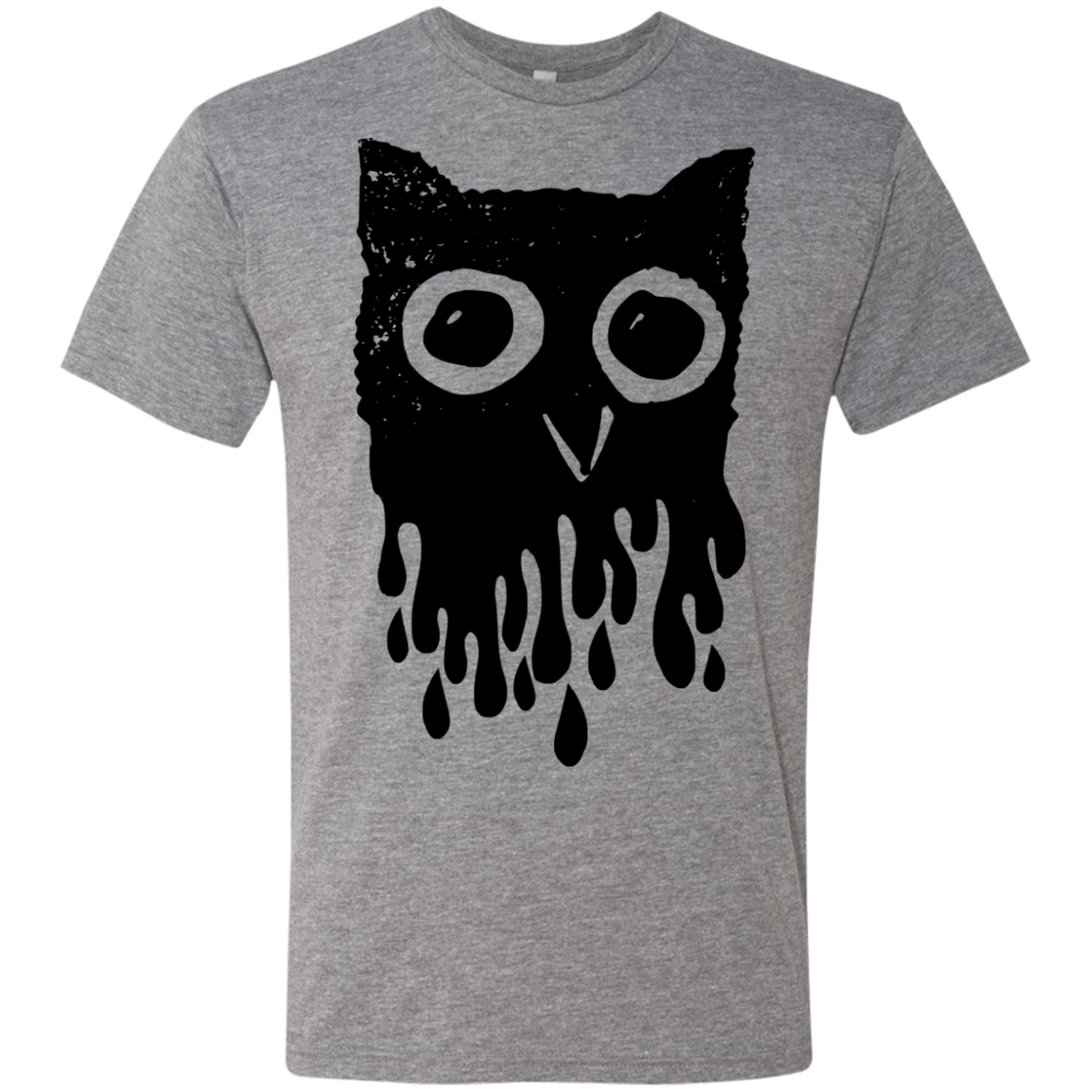 T-Shirts Premium Heather / S Dripping Owl Men's Triblend T-Shirt