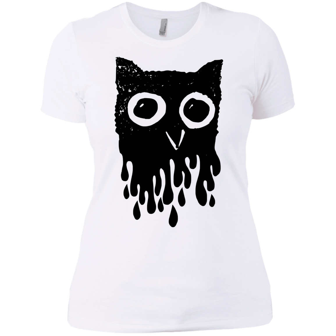T-Shirts White / X-Small Dripping Owl Women's Premium T-Shirt