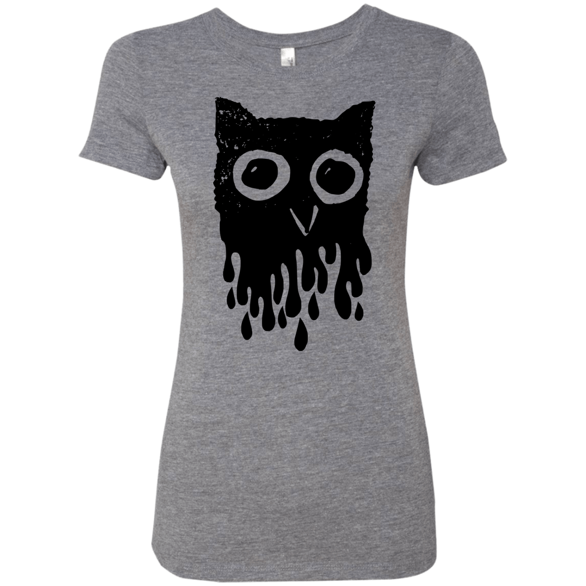 T-Shirts Premium Heather / S Dripping Owl Women's Triblend T-Shirt