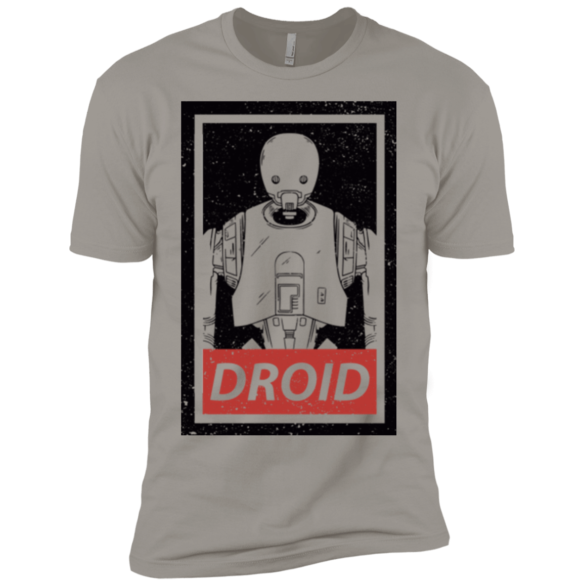 T-Shirts Light Grey / YXS Droid Boys Premium T-Shirt