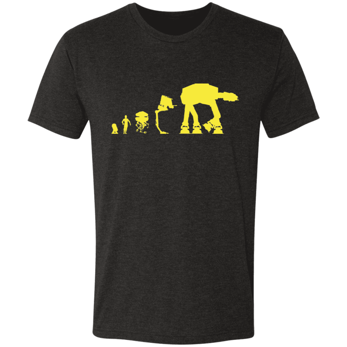 T-Shirts Vintage Black / S Droid Evolution Men's Triblend T-Shirt