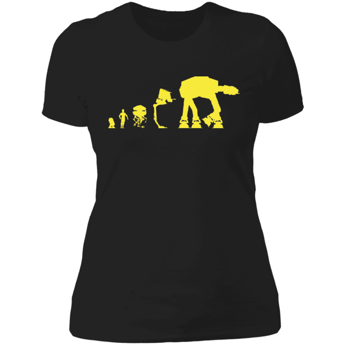 T-Shirts Black / X-Small Droid Evolution Women's Premium T-Shirt
