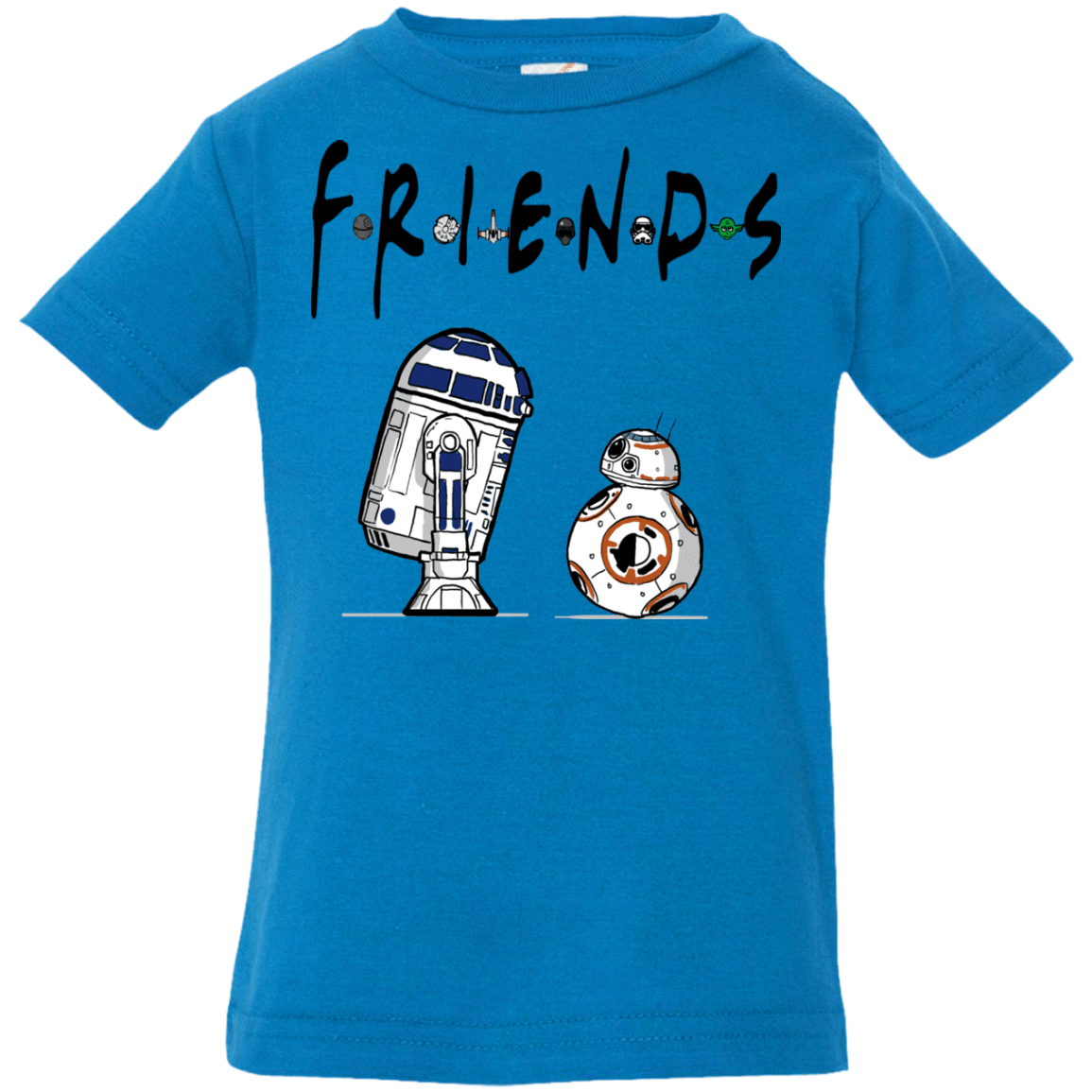 T-Shirts Cobalt / 6 Months Droid Friends Infant Premium T-Shirt