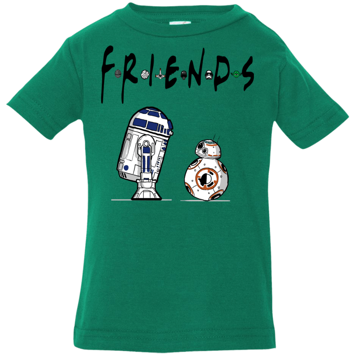 T-Shirts Kelly / 6 Months Droid Friends Infant Premium T-Shirt