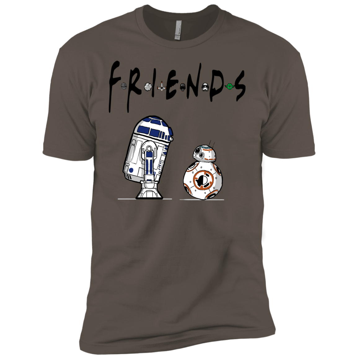 T-Shirts Warm Grey / X-Small Droid Friends Men's Premium T-Shirt
