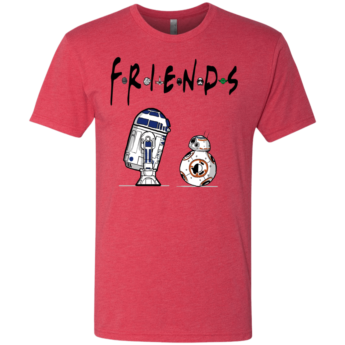 T-Shirts Vintage Red / Small Droid Friends Men's Triblend T-Shirt