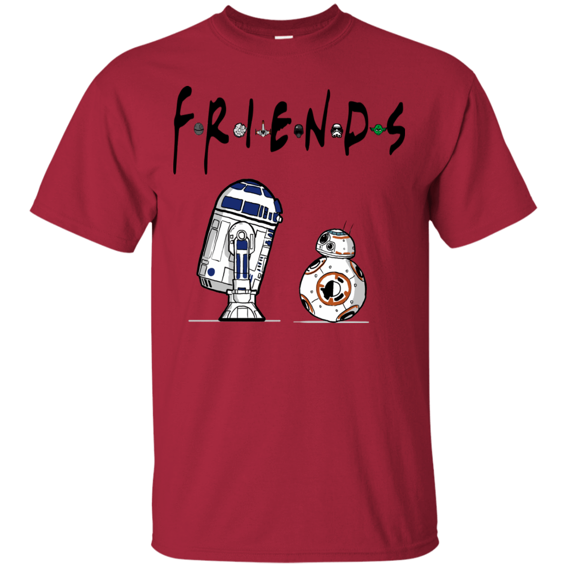 T-Shirts Cardinal / Small Droid Friends T-Shirt