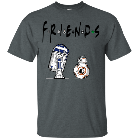T-Shirts Dark Heather / Small Droid Friends T-Shirt