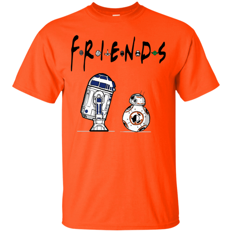 T-Shirts Orange / Small Droid Friends T-Shirt