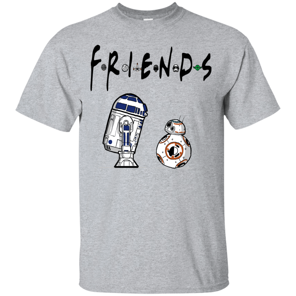 T-Shirts Sport Grey / Small Droid Friends T-Shirt