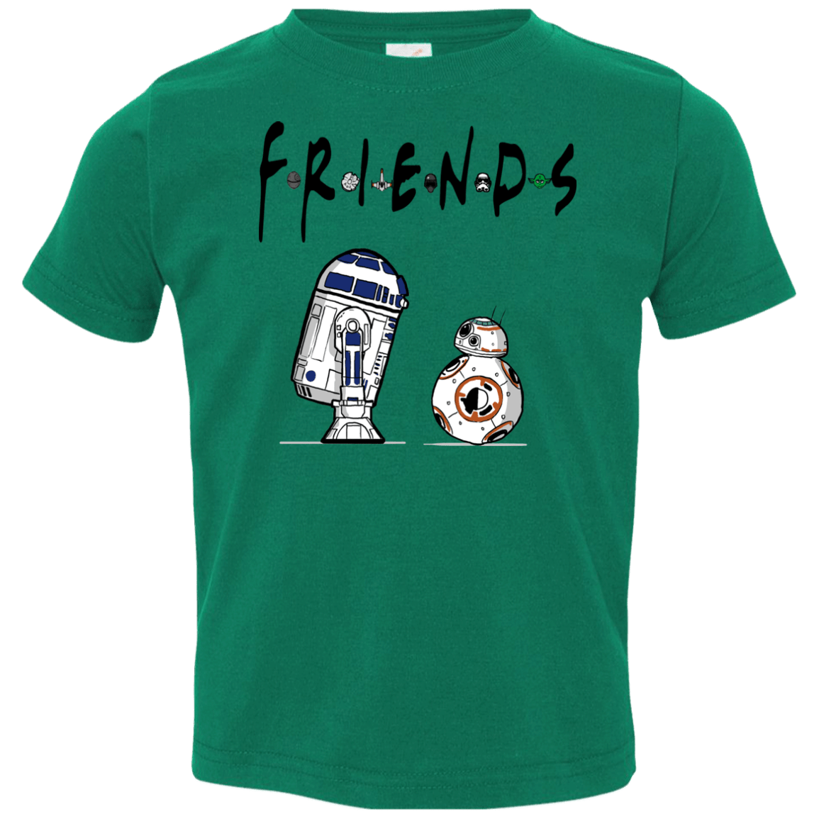 T-Shirts Kelly / 2T Droid Friends Toddler Premium T-Shirt