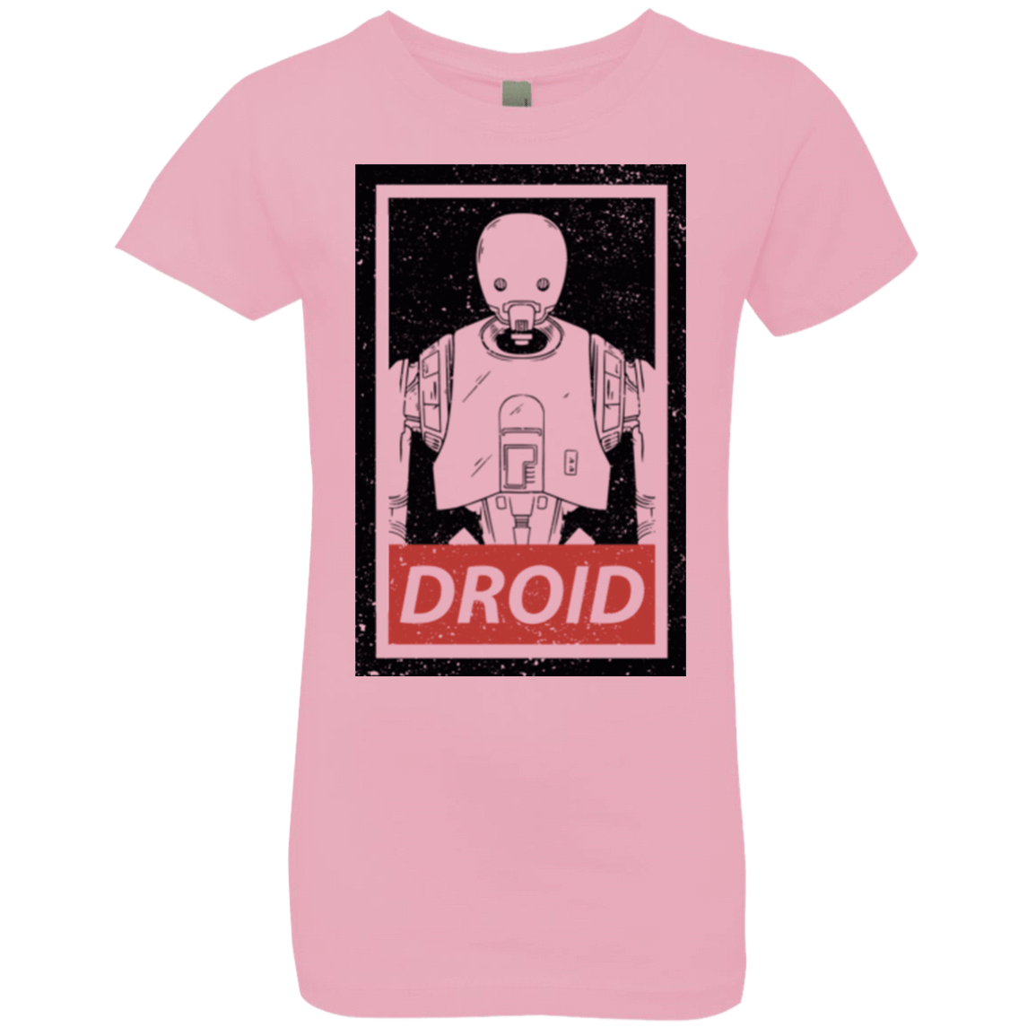T-Shirts Light Pink / YXS Droid Girls Premium T-Shirt