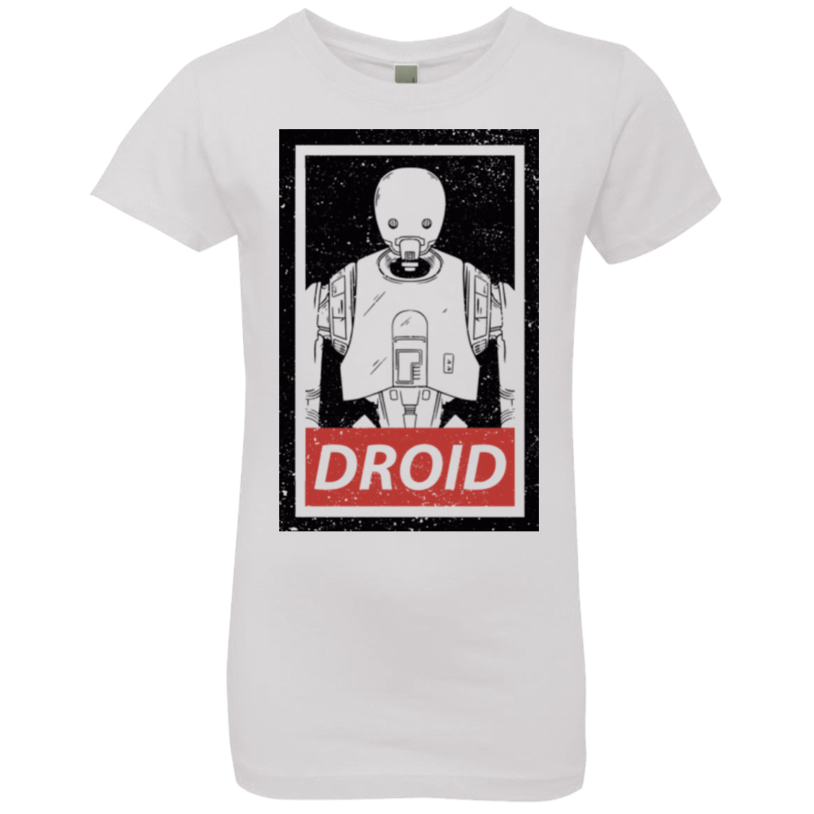 T-Shirts White / YXS Droid Girls Premium T-Shirt