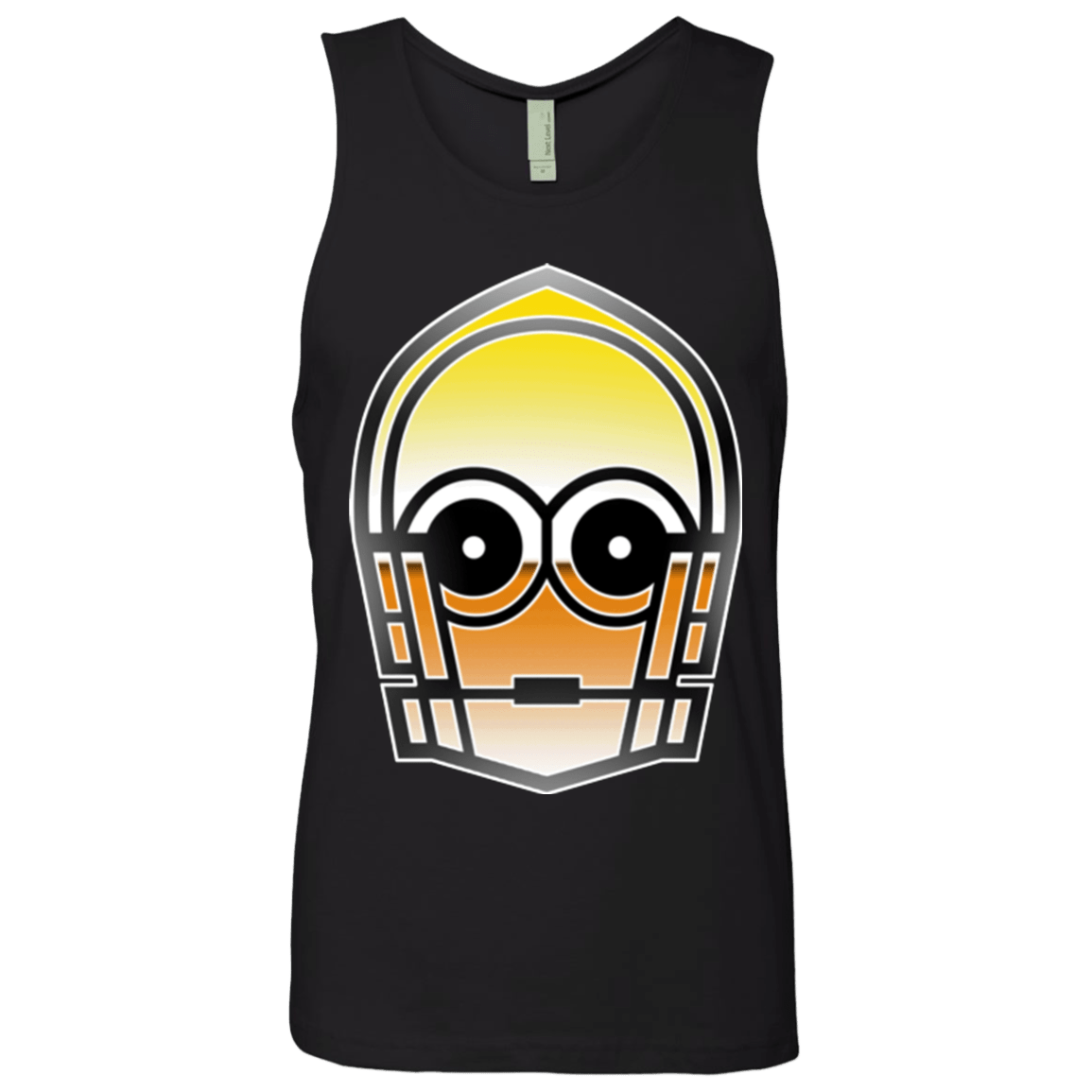T-Shirts Black / Small Droid Men's Premium Tank Top