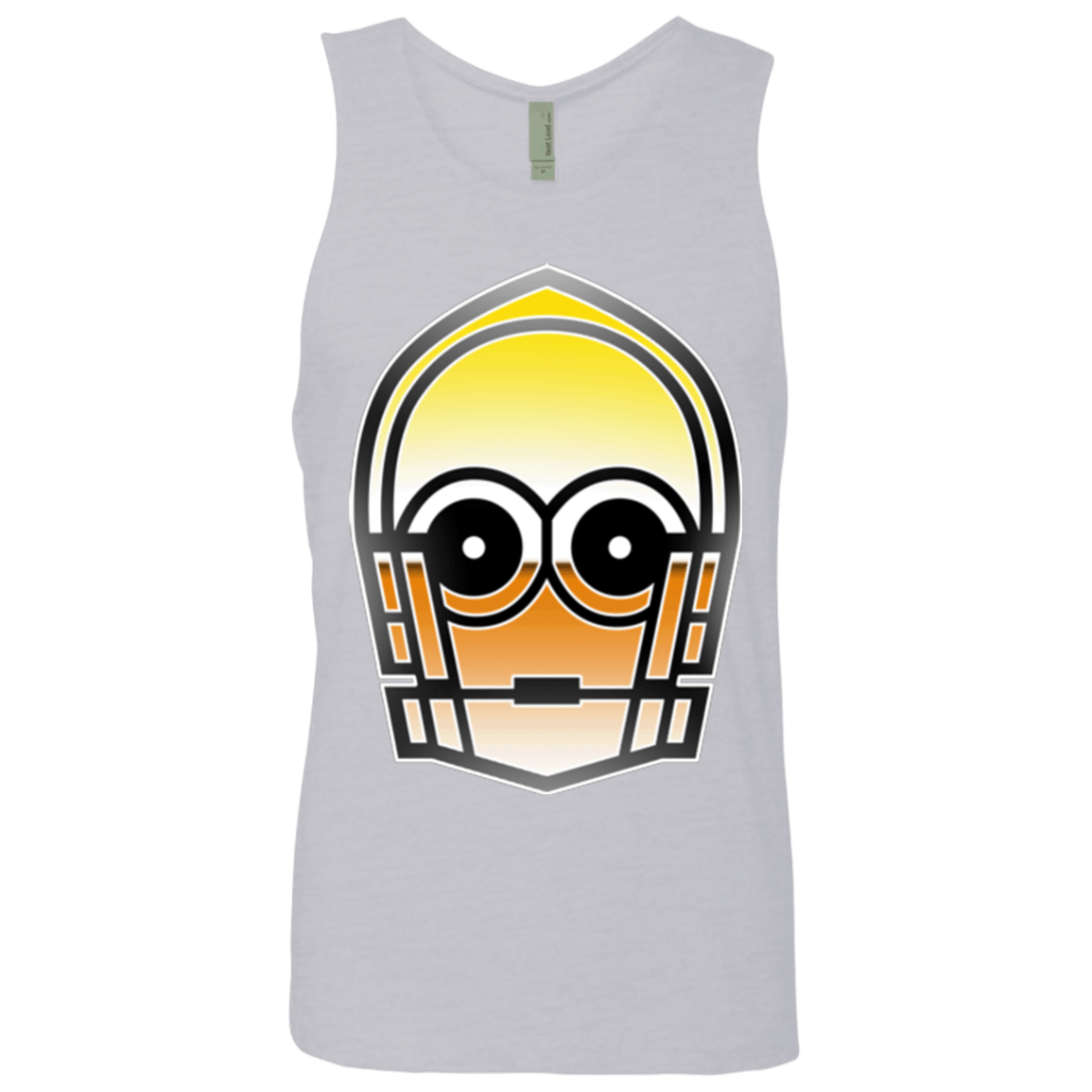 T-Shirts Heather Grey / Small Droid Men's Premium Tank Top