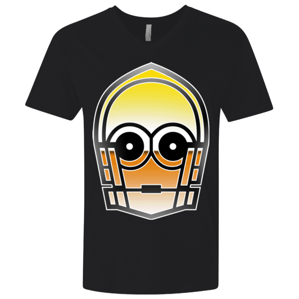 T-Shirts Black / X-Small Droid Men's Premium V-Neck