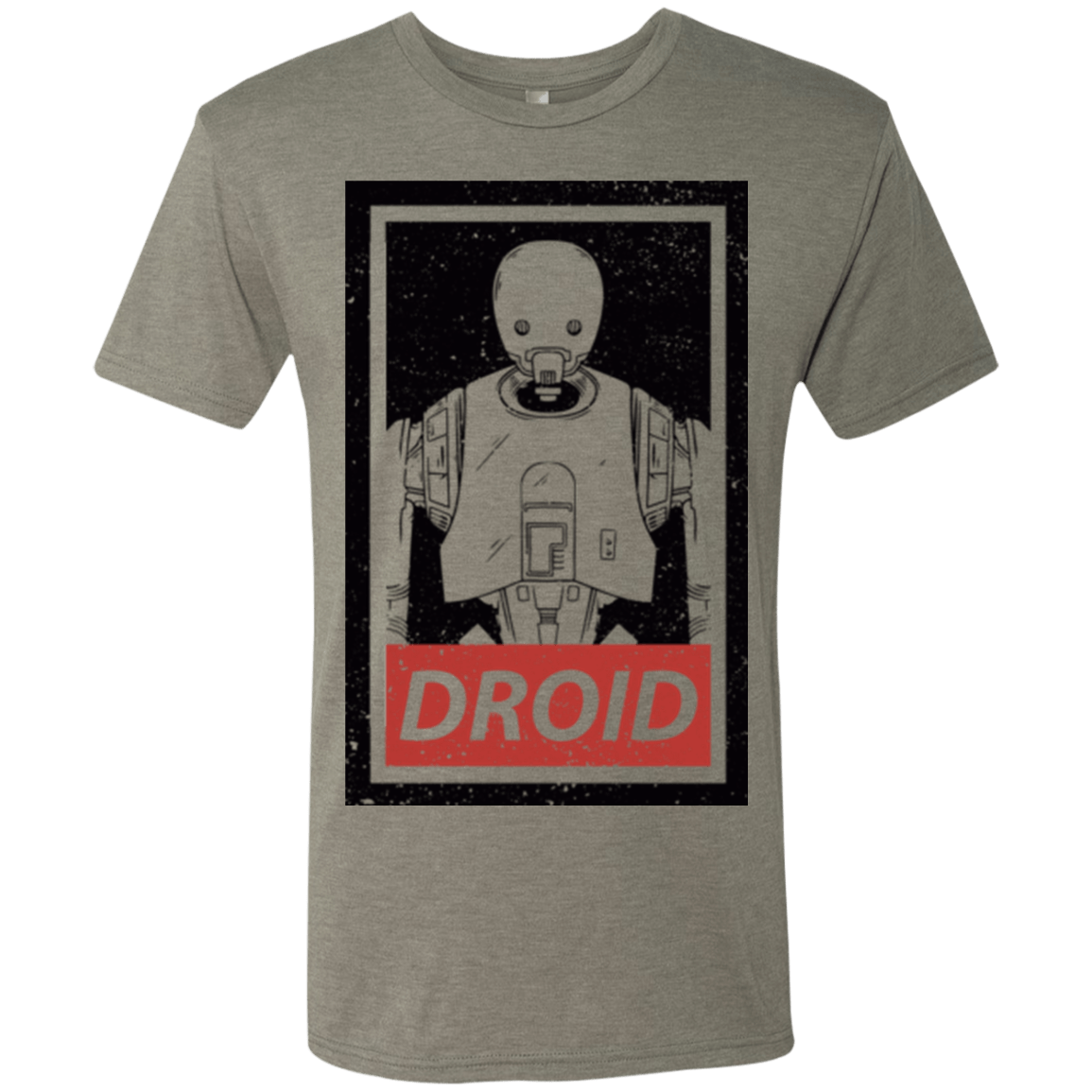 T-Shirts Venetian Grey / Small Droid Men's Triblend T-Shirt