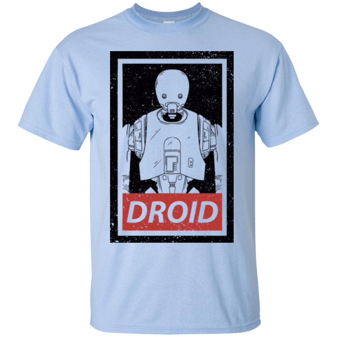 T-Shirts Light Blue / Small Droid T-Shirt
