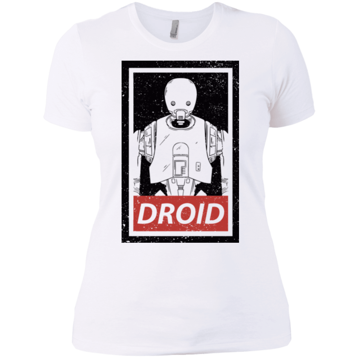 T-Shirts White / X-Small Droid Women's Premium T-Shirt