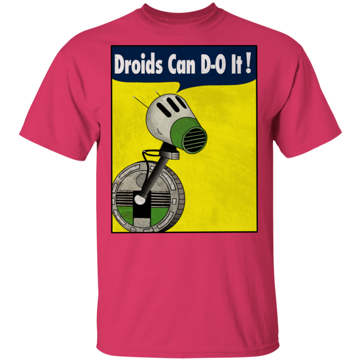T-Shirts Heliconia / S Droids Can D-O It T-Shirt