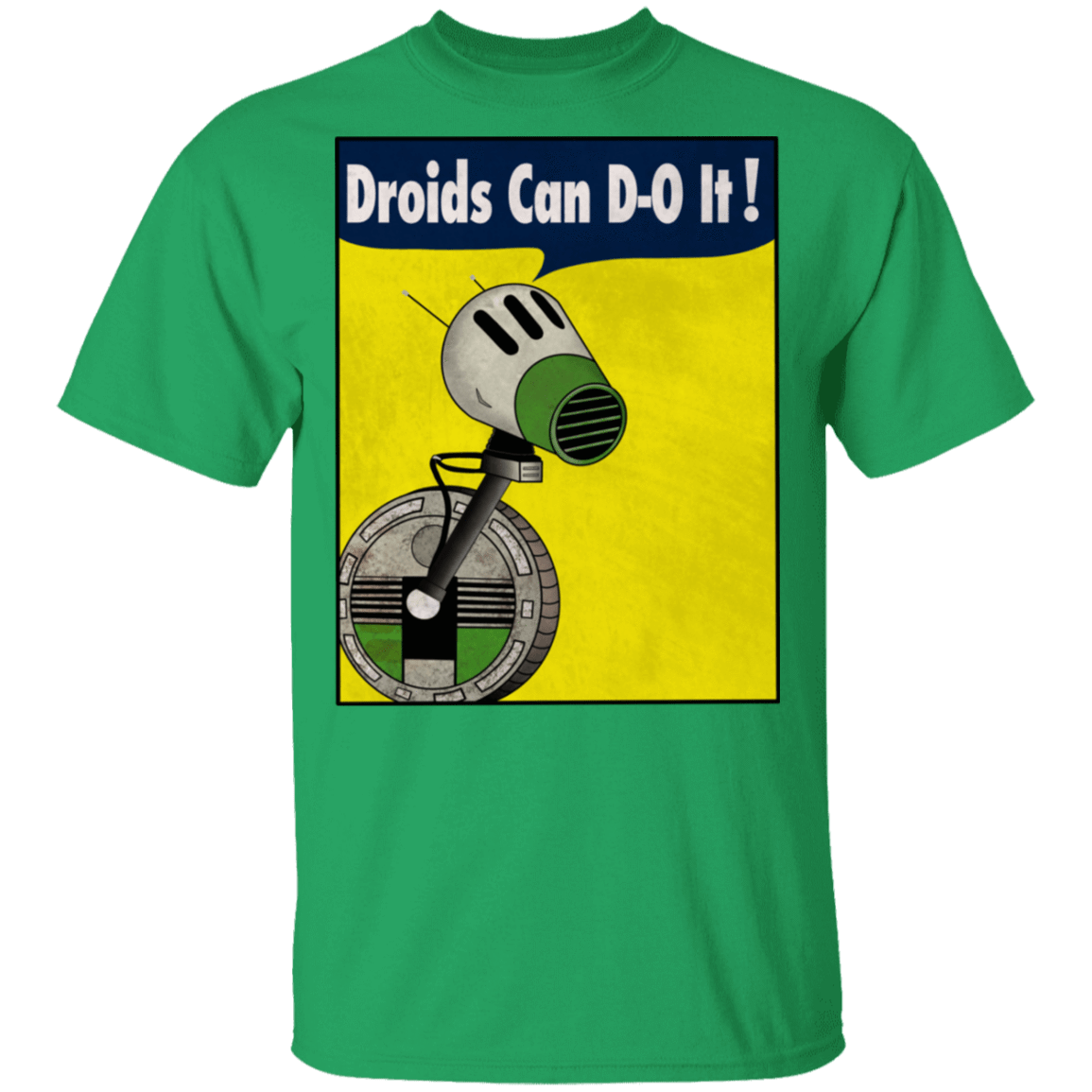 T-Shirts Irish Green / S Droids Can D-O It T-Shirt