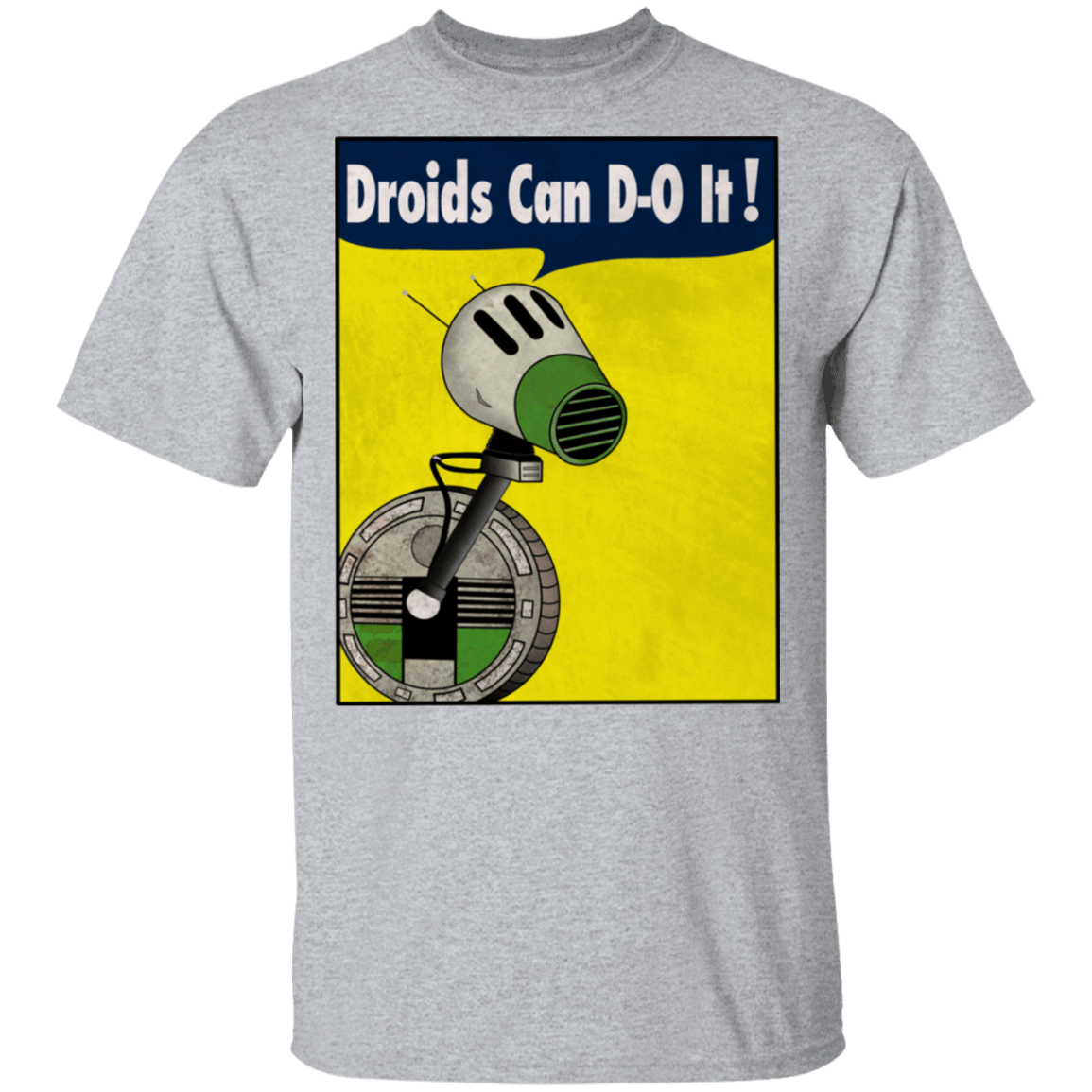 T-Shirts Sport Grey / S Droids Can D-O It T-Shirt