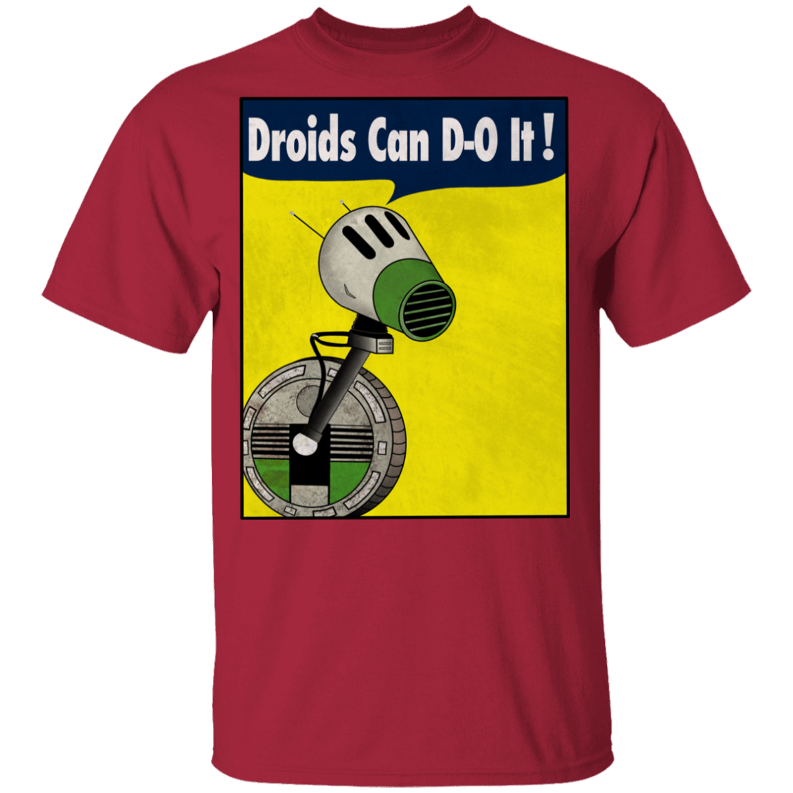 T-Shirts Cardinal / YXS Droids Can D-O It Youth T-Shirt