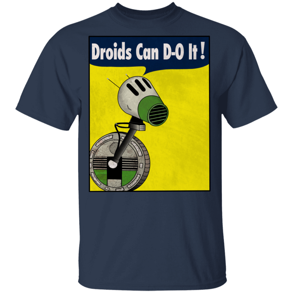 T-Shirts Navy / YXS Droids Can D-O It Youth T-Shirt