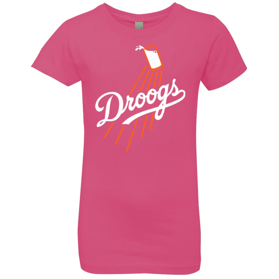 T-Shirts Hot Pink / YXS Droogs Girls Premium T-Shirt