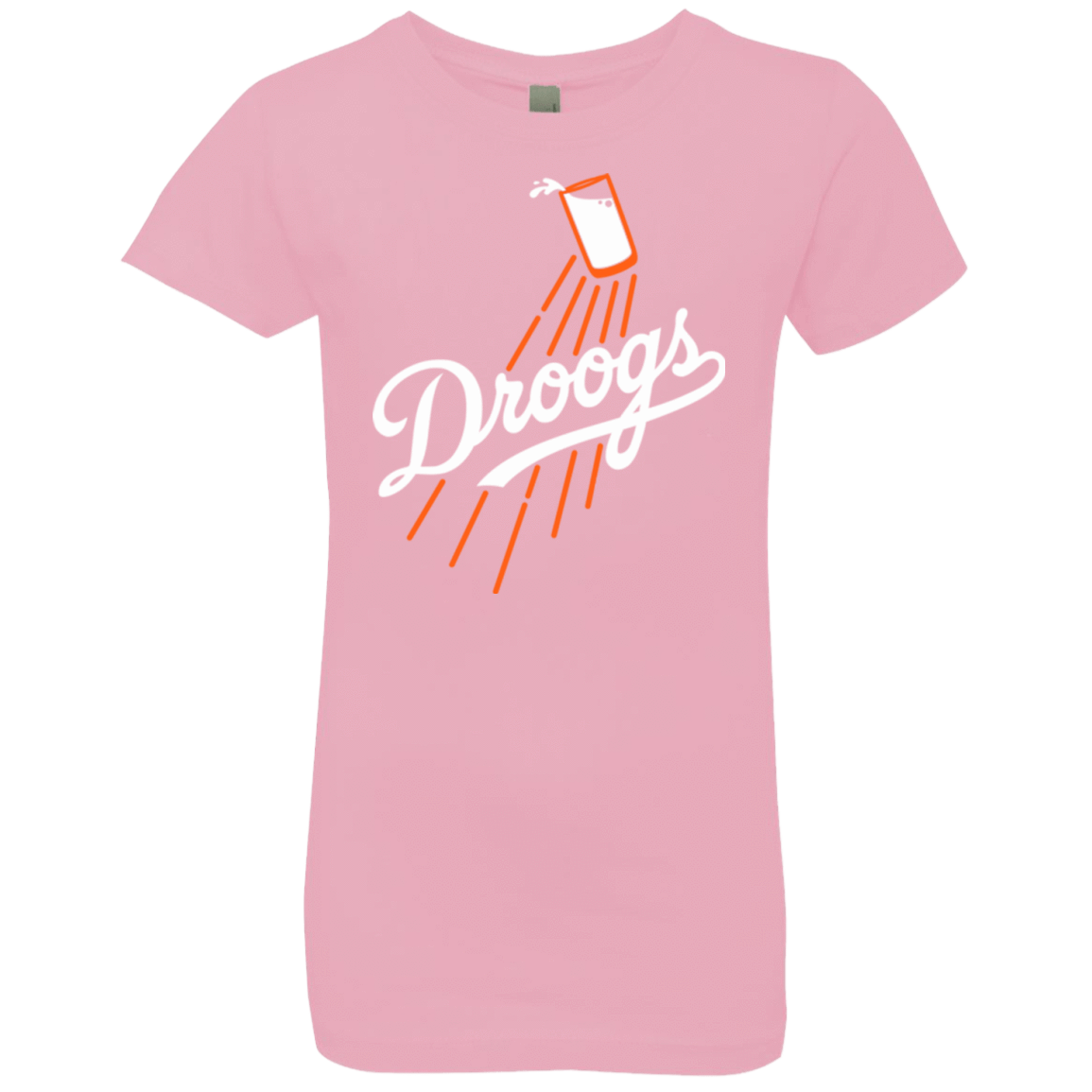 T-Shirts Light Pink / YXS Droogs Girls Premium T-Shirt
