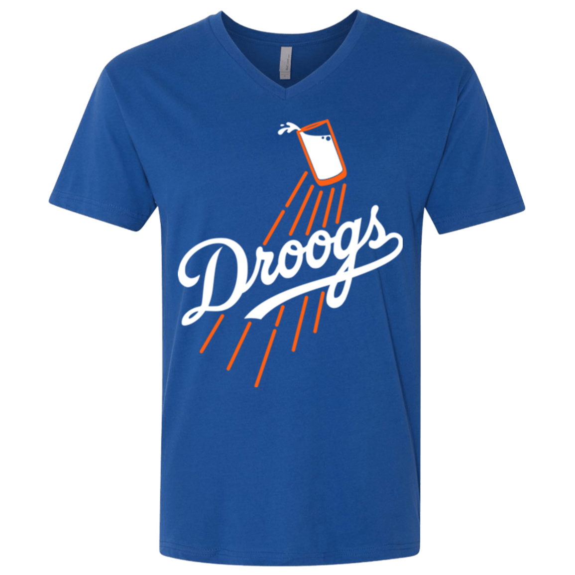 T-Shirts Royal / X-Small Droogs Men's Premium V-Neck