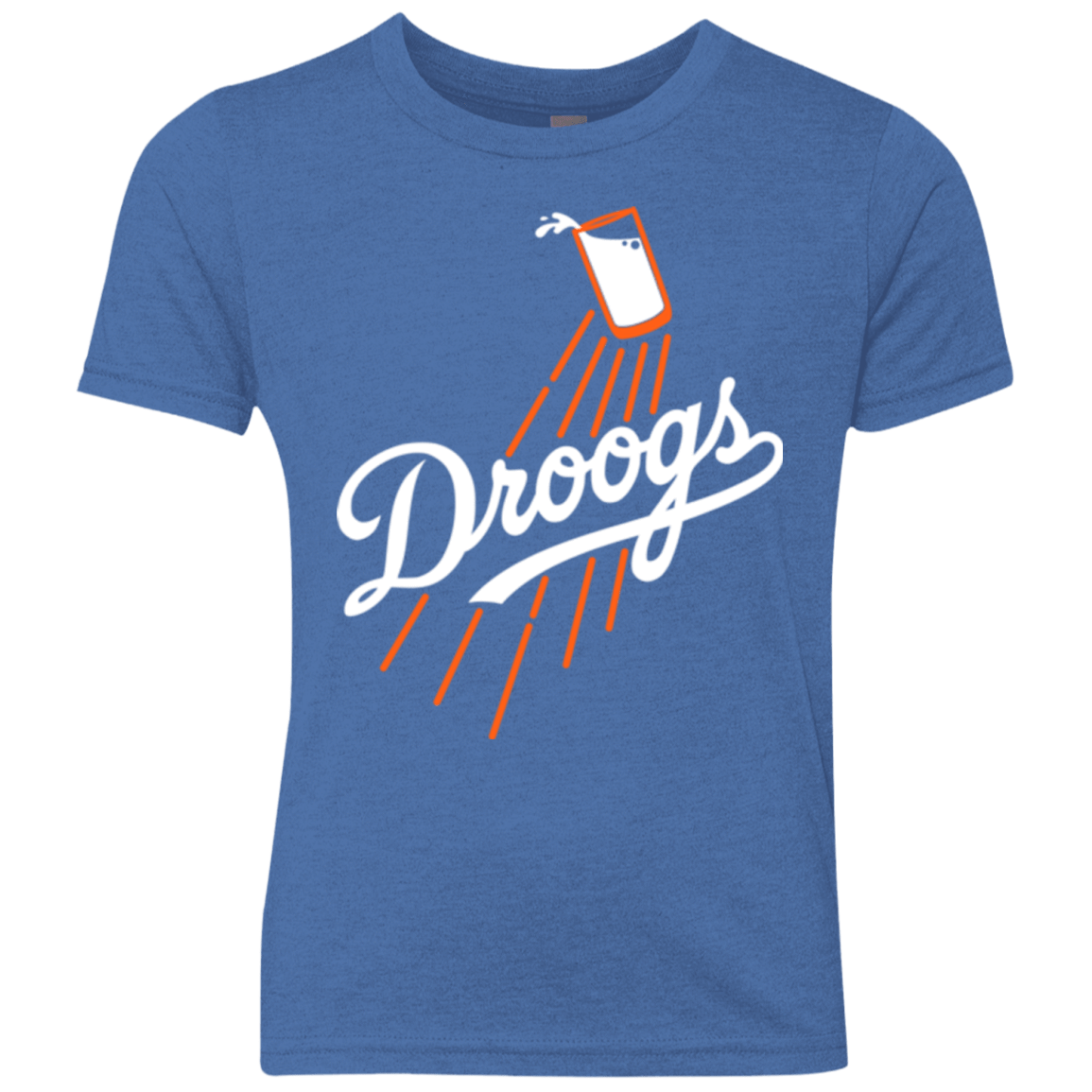 T-Shirts Vintage Royal / YXS Droogs Youth Triblend T-Shirt