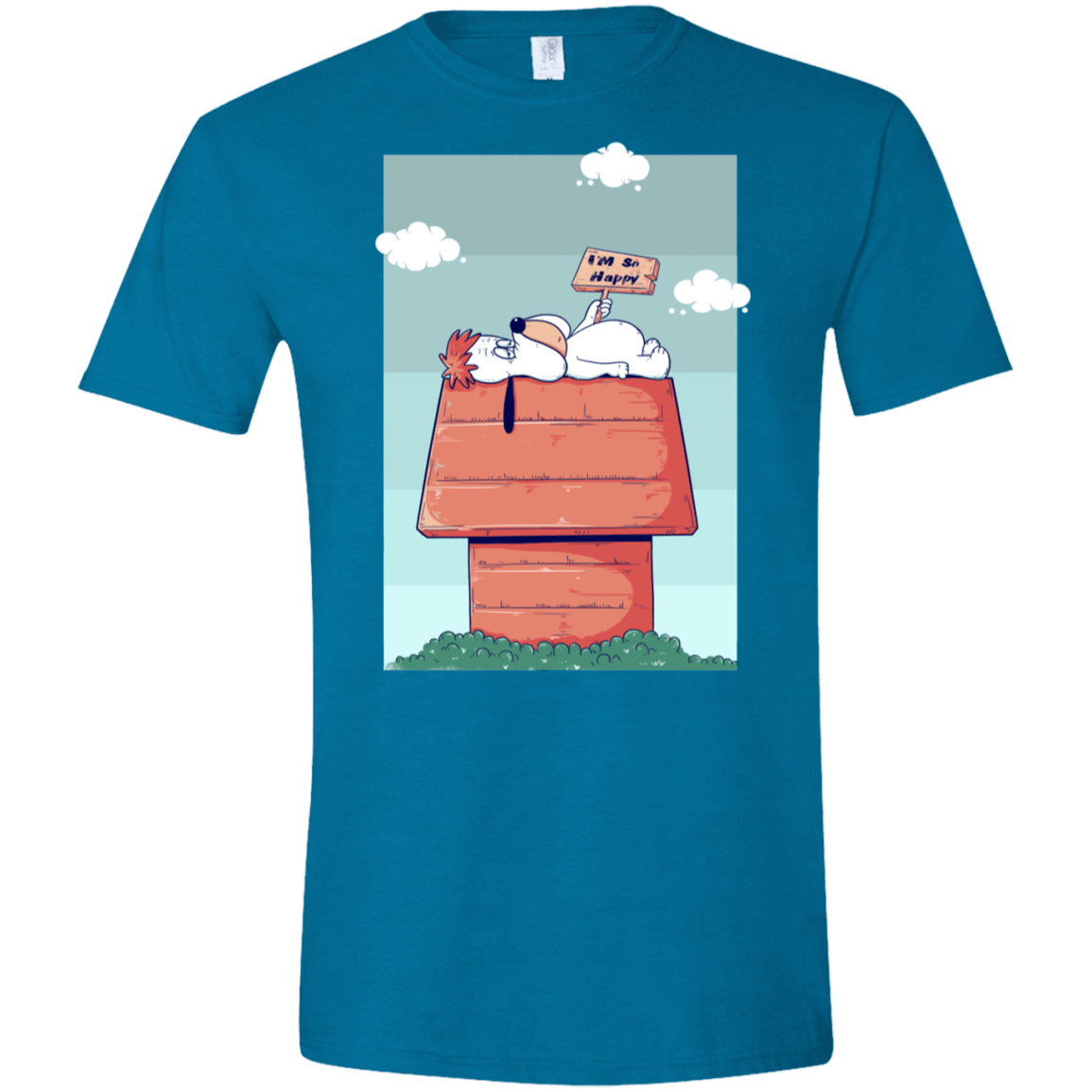 T-Shirts Antique Sapphire / S Droopy Men's Semi-Fitted Softstyle