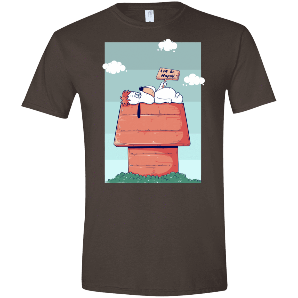 T-Shirts Dark Chocolate / S Droopy Men's Semi-Fitted Softstyle