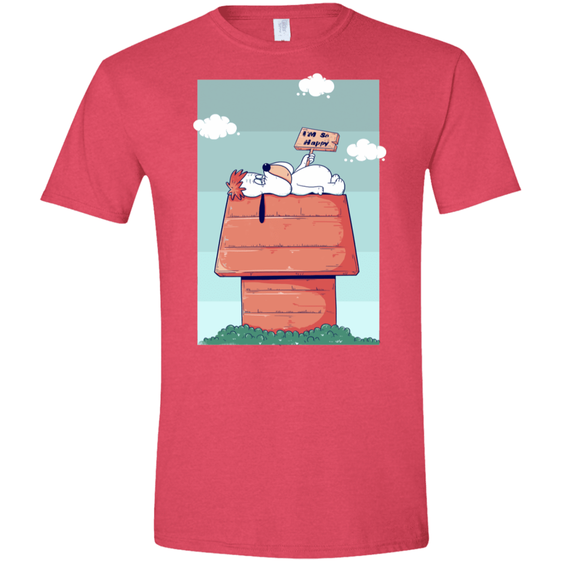 T-Shirts Heather Red / S Droopy Men's Semi-Fitted Softstyle