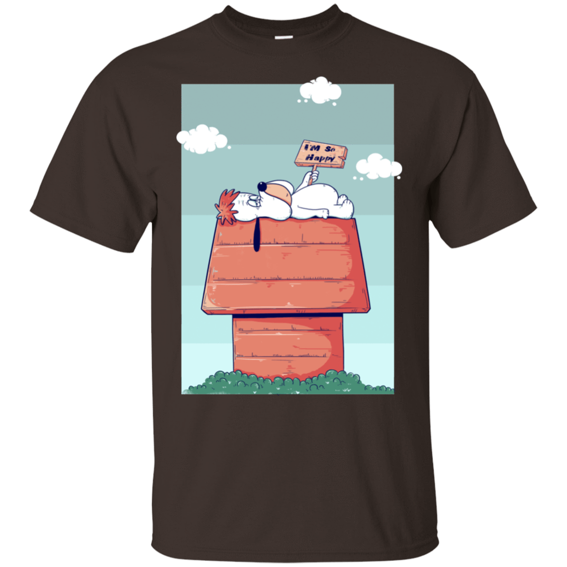 T-Shirts Dark Chocolate / S Droopy T-Shirt