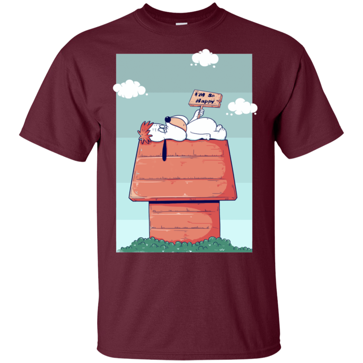 T-Shirts Maroon / S Droopy T-Shirt