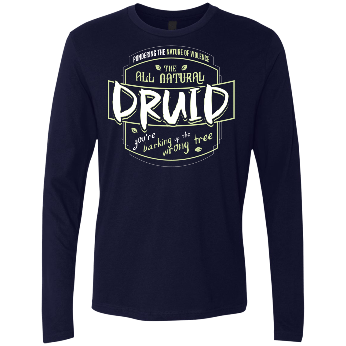 T-Shirts Midnight Navy / S Druid Men's Premium Long Sleeve