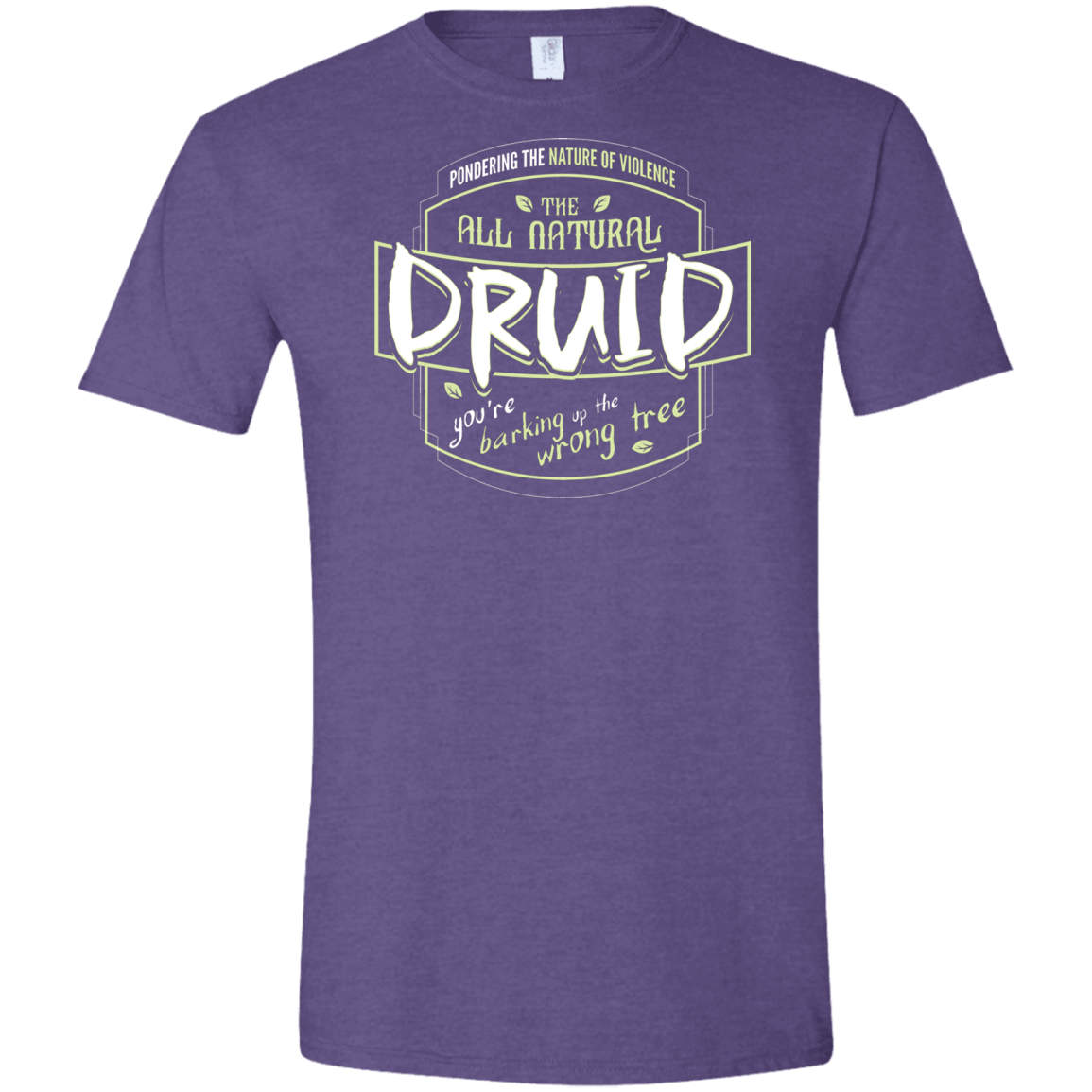 T-Shirts Heather Purple / S Druid Men's Semi-Fitted Softstyle