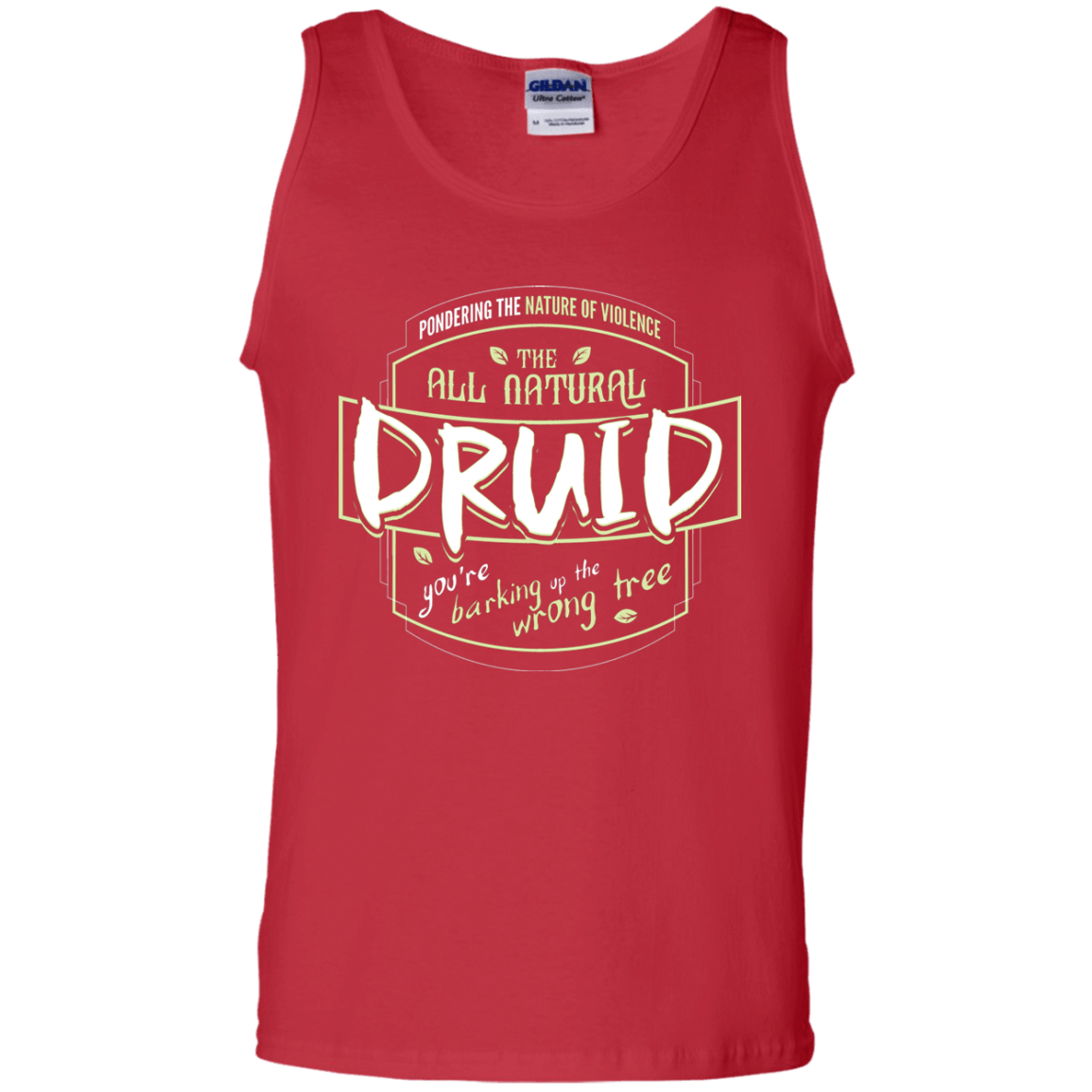 T-Shirts Red / S Druid Men's Tank Top