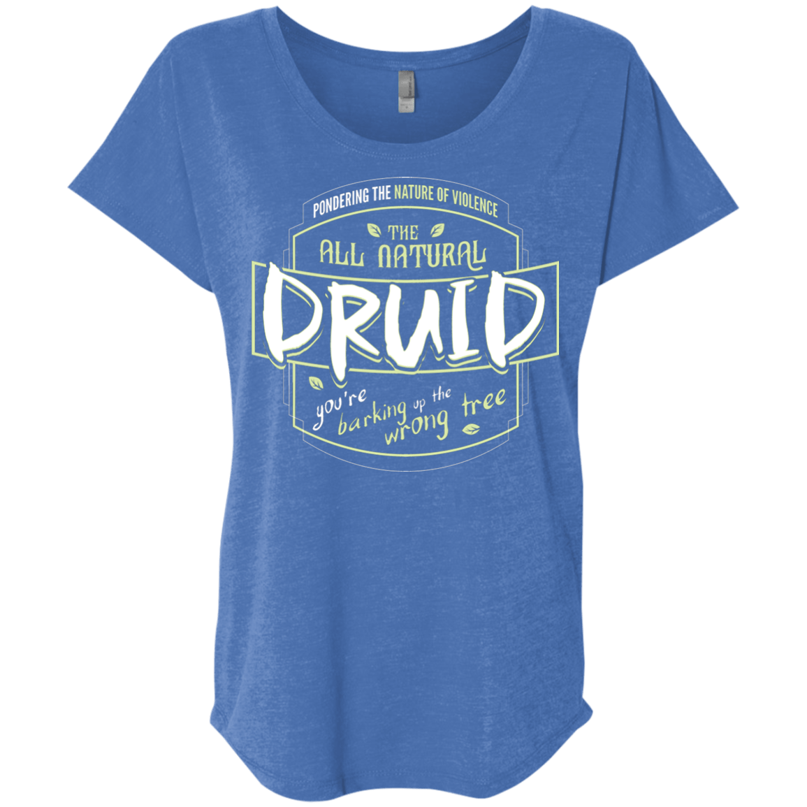 T-Shirts Vintage Royal / X-Small Druid Triblend Dolman Sleeve