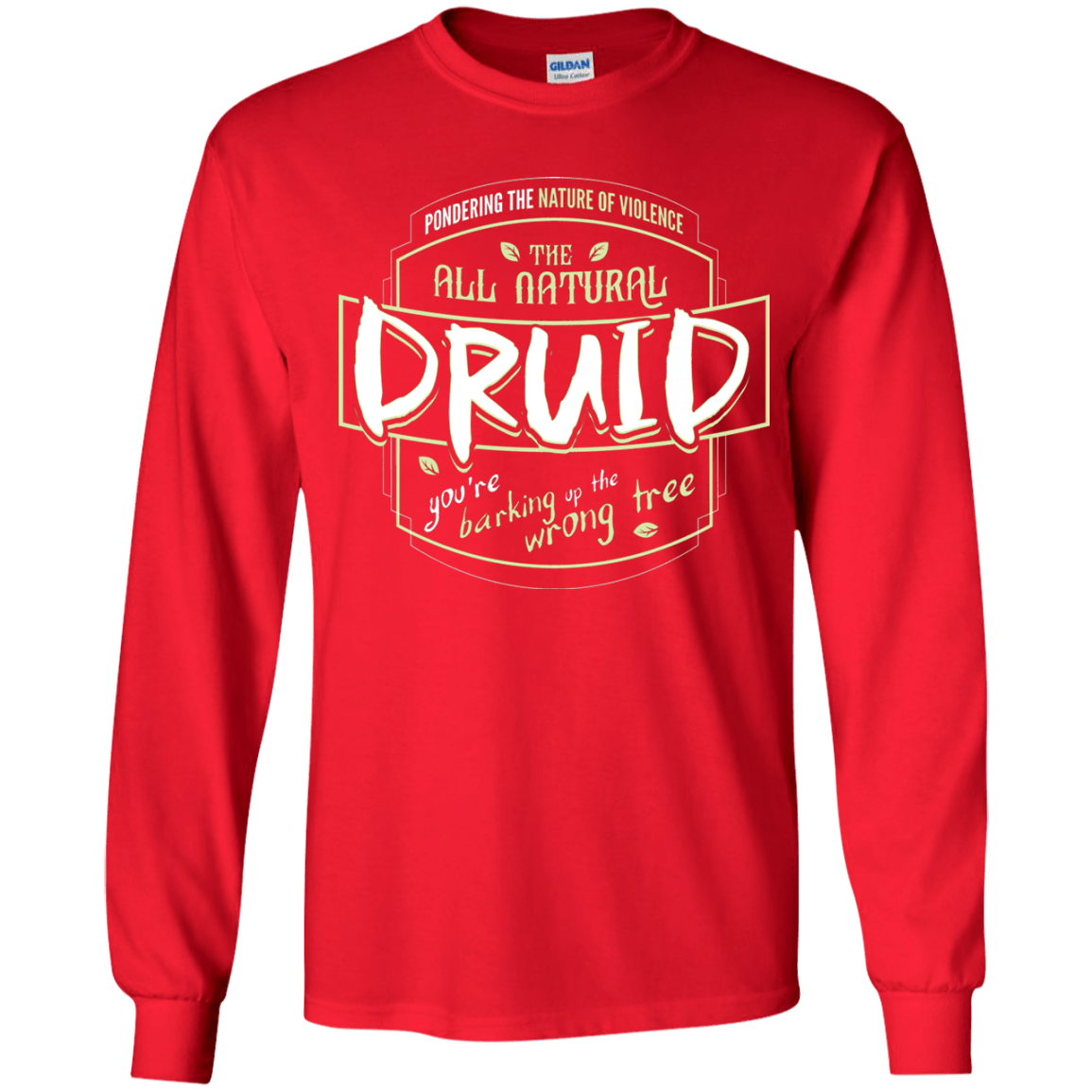 T-Shirts Red / YS Druid Youth Long Sleeve T-Shirt
