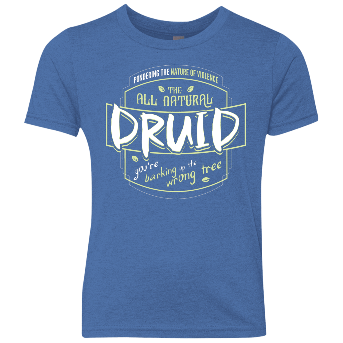 T-Shirts Vintage Royal / YXS Druid Youth Triblend T-Shirt