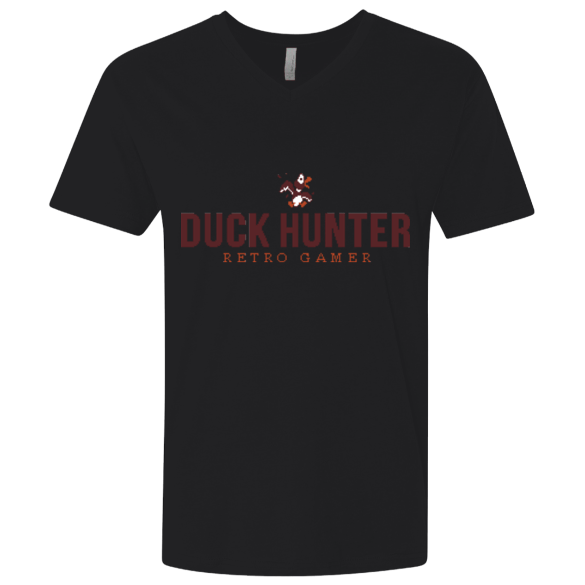 T-Shirts Black / X-Small Duck hunter Men's Premium V-Neck