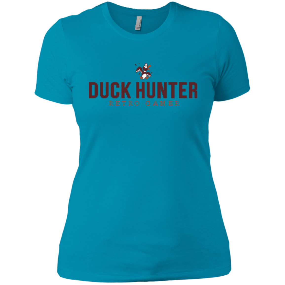 T-Shirts Turquoise / X-Small Duck hunter Women's Premium T-Shirt