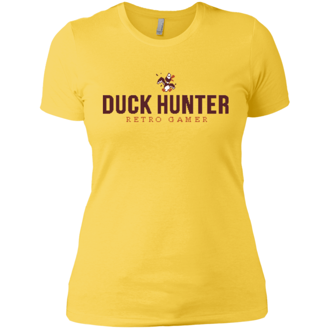 T-Shirts Vibrant Yellow / X-Small Duck hunter Women's Premium T-Shirt