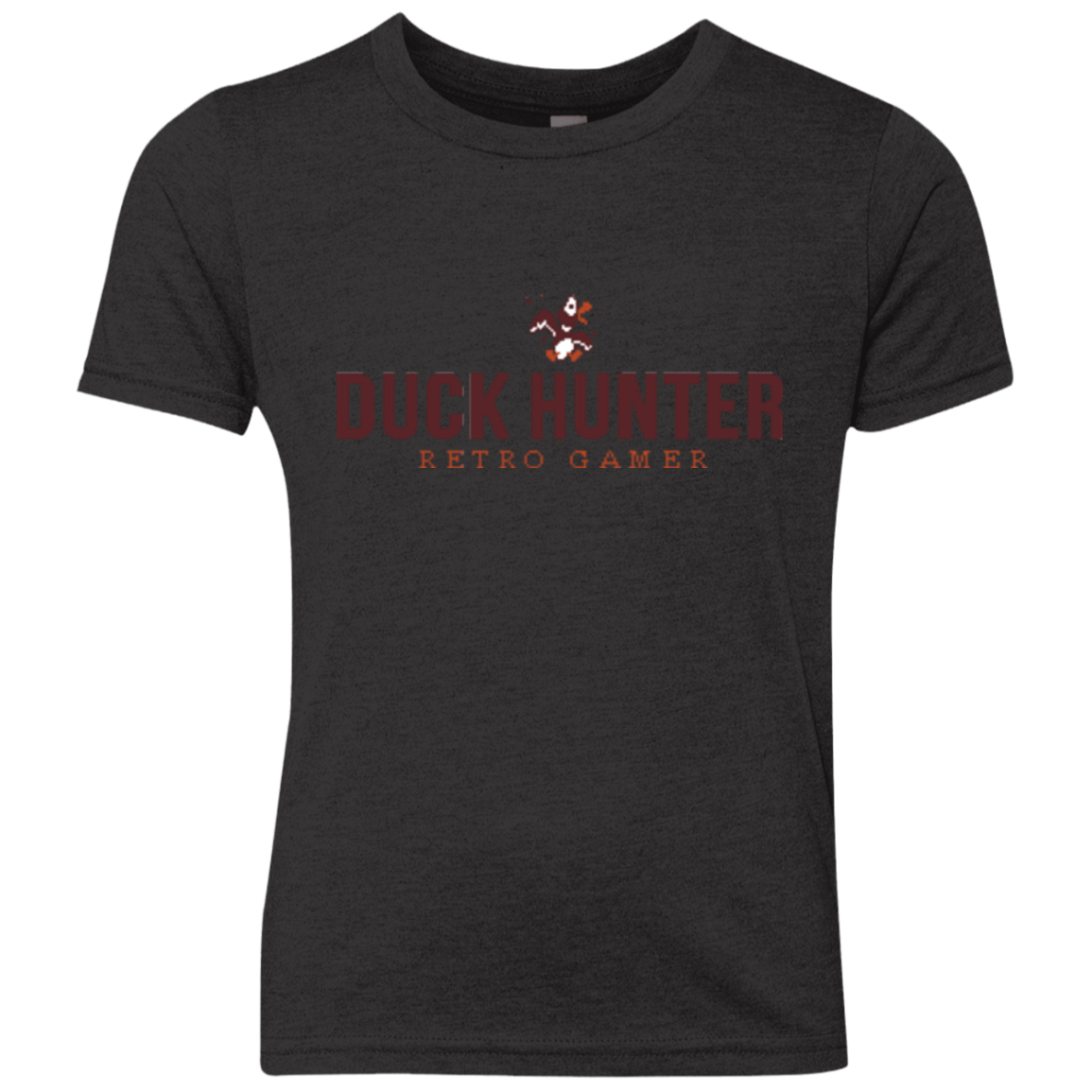 T-Shirts Vintage Black / YXS Duck hunter Youth Triblend T-Shirt