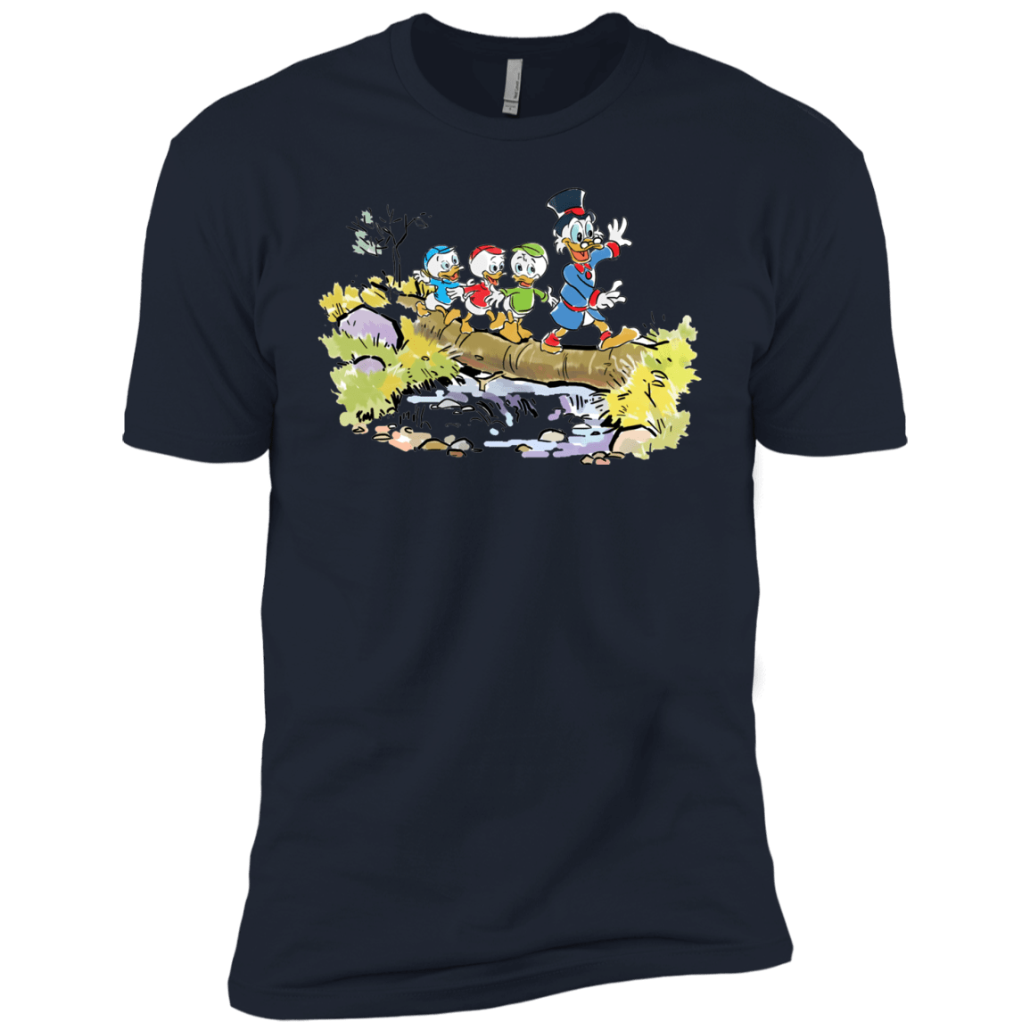 T-Shirts Midnight Navy / YXS Duck Tails Boys Premium T-Shirt