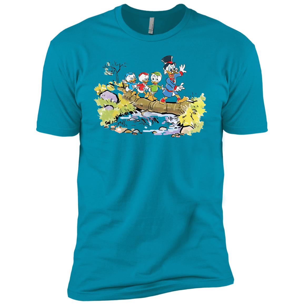 T-Shirts Turquoise / YXS Duck Tails Boys Premium T-Shirt