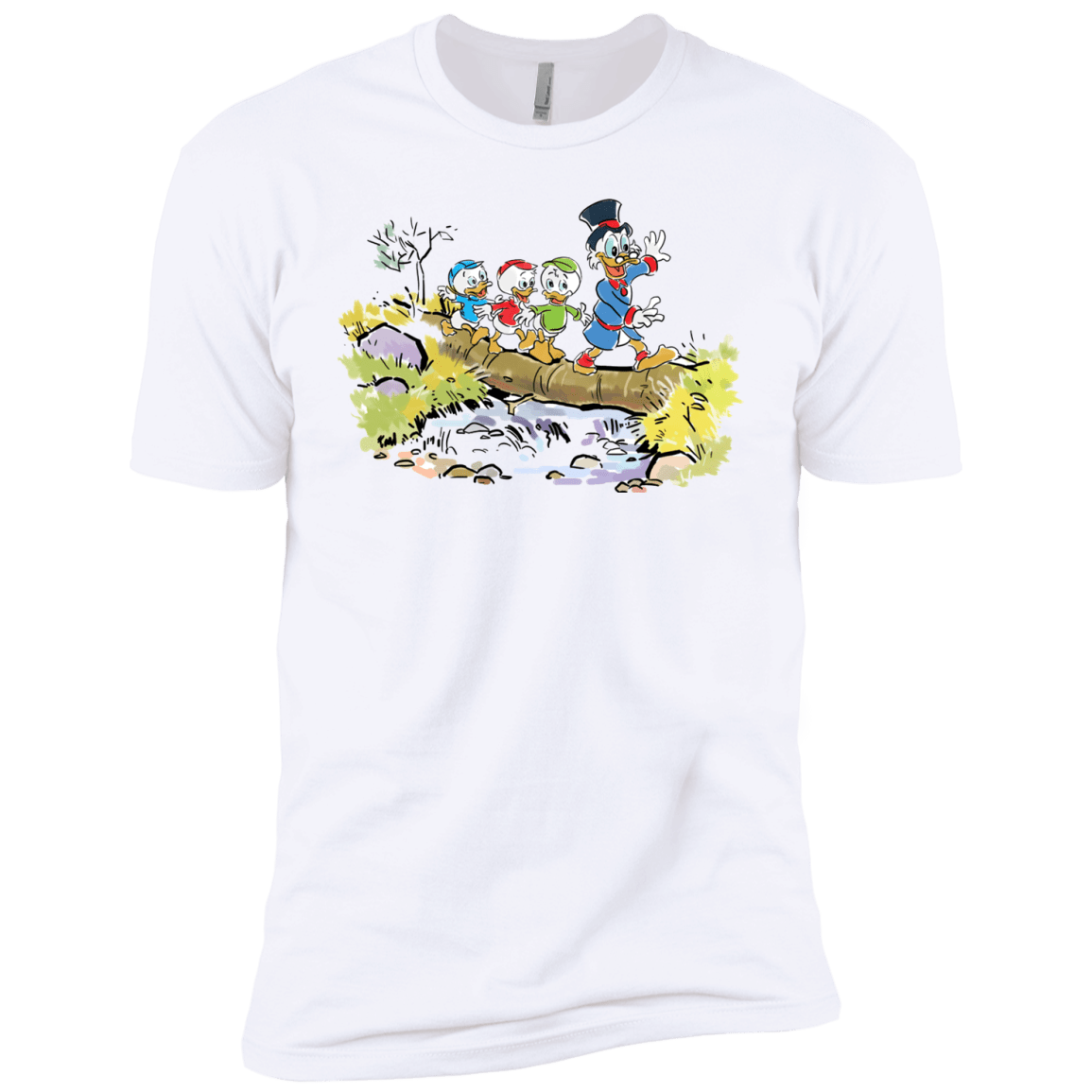 T-Shirts White / YXS Duck Tails Boys Premium T-Shirt